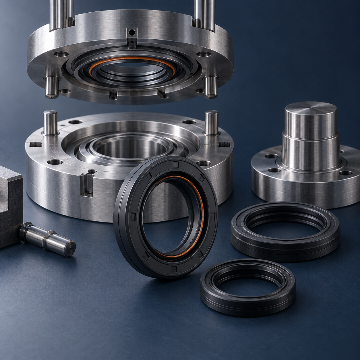 Illustration of seal tooling and manufacturing